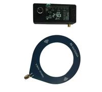 Radio digital de 0,5 a 108 MHz, pantalla a color de 1,9 pulgadas y batería de 800 mA, receptor pequeño de banda completa, servicio largo para pantalla digital al aire libre