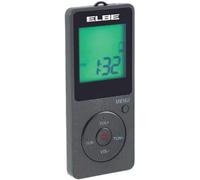 Radio Portátil Digital ELBE RF95 Deportiva AM/FM Gris oscuro