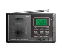 Radio Digital Estéreo, Radio Mini FM AM SW Cobertura De Frecuencia Completa Sintonización Analógica Adecuado Para Correr, Acampar O Viajar(E-U)