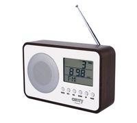 Radio digital LCD Antena Telescópica Giratoria Calendario Termómetro Camry