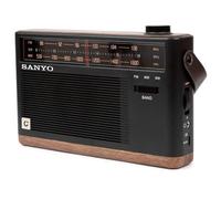 Radio Digital Portátil Sanyo KS138 FM/Am/SW - Estilo Vintage
