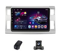 Radio Doble DIN de 10 Pulgadas con CarPlay y Android Auto para Toyota Previa XR50 2006-2019, Estima AHR20, Pantalla táctil, Bluetooth/navegación GPS