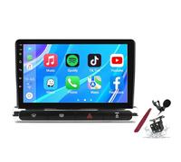 Radio estéreo Android 14 para C-itroen C3/C4 (2017-2023) Reproductor Multimedia con Pantalla táctil de 9 Pulgadas CarPlay inalámbrico navegación GPS FM RDS Bluetooth 5G WiFi SWC DSP M150S