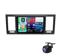 Radio estéreo Android 2Din de 9 Pulgadas con Pantalla táctil HD, navegación GPS, CarPlay inalámbrico y Android Auto para VW T6 Transporter Multivan 2016-2022