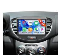 Radio estéreo Android para Coche Hyundai I10 2007-2013 2+64GB Multimedia Carplay Android Auto Pantalla táctil 2.5D de 9 Pulgadas Bluetooth GPS WiFi FM USB cámara micrófono K3 Pro Plus