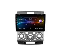 Radio Estereo Coche Android con Pantalla táctil de 9 Pulgadas para Ford Ranger 2 Everest 2/Mazda BT50 2006-2011 con Carplay Android Auto GPS Navegación con BT WiFi USB Mirror Link FM Piezas de Auto(