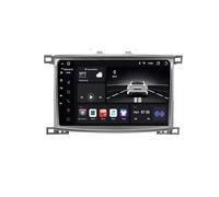 Radio estéreo con pantalla táctil de 9 pulgadas 2 DIN para coche Android 15 para Toyota Land Cruiser 100(2002-2007) CarPlay Android Auto BT5.0 WiFi/4G SWC EQ GPS IPS 1280x720 cámara de visión trasera(