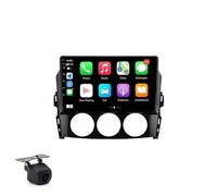 Radio estéreo de coche con pantalla táctil Android de 9 pulgadas para Mazda MX-5 III 3 NC 2008-2015 con navegación GPS automática Android con BT WiFi USB Mirror Link FM Auto Parts (6+128G)