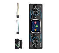 Radio estéreo de coche de 12 V CC con pantalla táctil, búsqueda de estación automática, 18 estaciones FM preestablecidas, compatible con tarjeta USB TF, radio DAB+ MP3