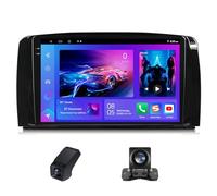 Radio estéreo Mercedes Benz Clase R W251 2005-2017, 2 DIN, Pantalla táctil HD de 9", Bluetooth, CarPlay inalámbrico y Android Auto, FM RDS, M700S/2K: ¡Mejora tu Experiencia de conducción!