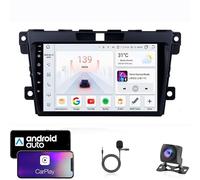 Radio estéreo para Auto con Pantalla táctil Doble DIN Android 13 para Mazda CX7 2008-2015 con navegación GPS Bluetooth, Radio FM WiFi, USB/SWC/Plug and Play, Compatible con Carpla