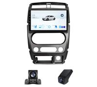 Radio estéreo para Auto ZGYBDH de 9" con Android y Doble DIN para Suzuki Jimny 3 2005-2019, Radio inalámbrica con CarPlay, Android Auto, Controles en el Volante con Bluetoot