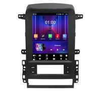 Radio estéreo para automóvil con pantalla táctil de 9,7" Android 15 navegación GPS para Captiva 2006-2012 reproductor MP5 soporte para control del volante DSP Carplay Bluetooth cámara (Size:TS1)