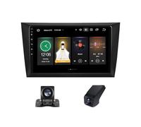 Radio estéreo para automóvil estéreo de 2 DIN para Volkswagen Golf 6(2008-2016) CarPlay Android Auto 9 Pulgadas Bluetooth GPS navegador Bluetooth FM DVR y cámara de Marcha atrás(NF-2)