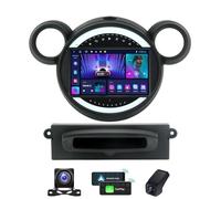 Radio estéreo para automóvil estéreo para coche Android 14 de 9,5" para BMW Mini(2010-2016)pantalla táctil QLED 2K Android Auto CarPlay navegación GPS Radio estéreo para automóvil DSP Bluetooth 5.0(M1