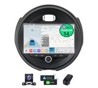 Radio estéreo para automóvil estéreo para coche Android 14 de 9,5" para BMW Mini 2014-2020 pantalla táctil QLED 2K Android Auto CarPlay navegación GPS Radio estéreo para automóvil DSP Bluetooth 5.0(2K