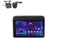 Radio estéreo para automóvil para Suzuki Ertiga 2018-2020 Doble DIN Pantalla táctil HD de 9 Pulgadas Radio inalámbrica con Carplay Android Auto GPS Bluetooth FM/Am (W40)