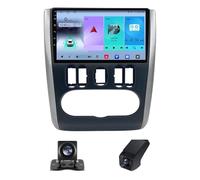 Radio estéreo para automóvil ZGYBDH de 9" con Android y Doble DIN para Ni-ssan Almera 3 G15 2012-2019, Radio inalámbrica con CarPlay, Android Auto, Controles en el Volante c