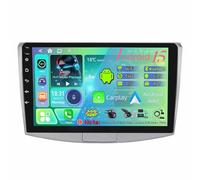 Radio estéreo para coche 2 DIN Unidad Principal estéreo de Coche de 10 pulgadas Android 15 para Volkswagen VW Passat B6 B7 B8 CC 2007-2021 Carplay Bluetooth controles en el volante cámara de visión tr