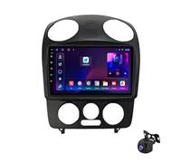 Radio estéreo para coche Android 12 con navegación GPS para Volkswagen Beetle 2000-2012 reproductor multimedia con pantalla táctil de 9 pulgadas y Bluetooth compatible con 4G/WIFI/Carplay/Android Au