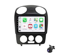 Radio estéreo para coche Android 12 con navegación GPS para Volkswagen Beetle 2000-2012 reproductor multimedia con pantalla táctil de 9 pulgadas y Bluetooth compatible con 4G/WIFI/Carplay/Android Au