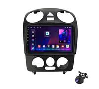 Radio estéreo para coche Android 12 con navegación GPS para Volkswagen Beetle 2000-2012 reproductor multimedia con pantalla táctil de 9 pulgadas y Bluetooth compatible con 4G/WIFI/Carplay/Android Au