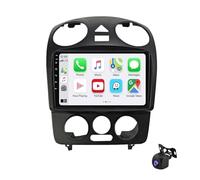 Radio estéreo para coche Android 12 con navegación GPS para Volkswagen Beetle 2000-2012 reproductor multimedia con pantalla táctil de 9 pulgadas y Bluetooth compatible con 4G/WIFI/Carplay/Android Au