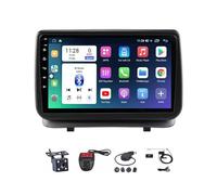 Radio estéreo para coche Android 12 para Renault Clio 3 CLIO 3 2005-2014 Pantalla táctil de 9 pulgadas Carplay incorporado Android Auto Controles en el volante 4G WiFi Bluetooth 5.0 con cámara de resp
