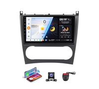 Radio estéreo para Coche Android 13 con navegación GPS para Mercedes Benz Clase C W203 W209 A209 2004-2011 Pantalla táctil de 9 Pulgadas FM RDS Dab+ BT 5.0 Compatible con Carplay Android Auto/DSP (N
