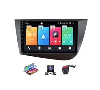 Radio estéreo para Coche Android 13 con navegación GPS para Seat Leon 2 MK2 2005-2012 Pantalla táctil de 9 Pulgadas FM RDS Dab+ Bluetooth 5.0 Reproductor Multimedia Compatible con 4G/WiFi/Carplay An