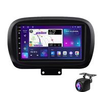 Radio estéreo para Coche Android 13 de 9", Pantalla táctil HD 2DIN, navegación GPS, CarPlay inalámbrico y Android Auto para Fiat 500X 2014-2020. Mejora tu Experiencia de conducción.
