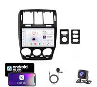 Radio estéreo para coche Android 13 de doble DIN para HYUNDAI GETZ 2002-2011 con Bluetooth,navegación GPS,WiFi,radio FM,USB/SWC/Plug and Play,compatible con Carplay y Android Auto + cámara de marcha a