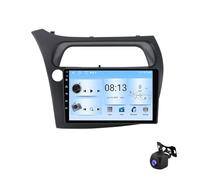 Radio estéreo para coche Android 13 navegación GPS para Honda Civic 2006-2011 pantalla táctil IPS 9 pulgadas Unidad Principal video Bluetooth GPS Navi enlace espejo cámara USB(LHD T 4G + WIFI 8 núcleo