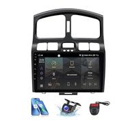 Radio estéreo para coche Android 13 reproductor de 9 pulgadas HD con navegación GPS DSP 4G Bluetooth 5.0 CarPlay Android Auto compatible con FM RDS DAB+ radio cámara DVR para Hyundai Santa Fe SM 2000