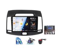 Radio estéreo para coche Android 13 reproductor de 9 pulgadas HD navegación GPS actualización DSP 4G Bluetooth 5.0 CarPlay Android Auto compatible con FM RDS DAB+ radio cámara DVR para Hyundai Elantr