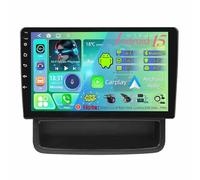 Radio estéreo para coche Android 15 de 2 DIN Unidad Principal estéreo de Coche 9 pulgadas para Nissan Primastar J4 Opel Vivaro X83 Renault Trafic 2 II. Carplay Bluetooth controles en el volante cámara