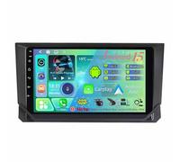 Radio estéreo para coche Android 15 de 9 pulgadas y doble DIN para Seat Ibiza 2017-2020 con Carplay inalámbrico cámara de visión trasera AHD controles en el volante con Bluetooth navegación GPS (T100