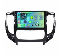 Radio estéreo para coche Android 15 pantalla táctil 2 DIN Autoradio 9 pulgadas para Mitsubishi L200 5 Triton 2015-2019 Bluetooth GPS Navi navegación Carplay controles en el volante cámara respaldo AHD