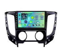 Radio estéreo para coche Android 15 pantalla táctil 2 DIN Autoradio 9 pulgadas para Mitsubishi L200 5 Triton 2015-2019 Bluetooth GPS Navi navegación Carplay controles en el volante cámara respaldo AHD