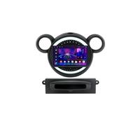 Radio Estéreo para Coche con Pantalla Táctil Android de 9 Pulgadas para BMW Mini Cooper Landgenoot R56 R60 2011-2013 con Carplay Android Auto GPS Navegación con BT WiFi USB Mirror Link FM Piezas de