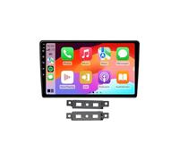 Radio estéreo para Coche con Pantalla táctil QLED de 9 Pulgadas Android para Volkswagen Touareg I 1 GP 2002-2010 con Carplay inalámbrico Android Auto Navegación GPS con BT WiFi 4G USB Mirror Link F