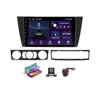 Radio estéreo para Coche de 9 Pulgadas y 2 DIN con Android 13 para BMW Serie 3 E90 E91 E92 y E93 (2006-2012). CarPlay 4G Integrado navegación GPS DSP FM RDS Dab+ Bluetooth 4G WiFi SWC y DVR (NF-7).
