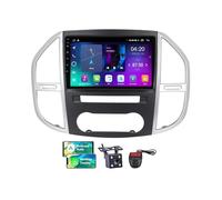 Radio estéreo para Coche de 9 Pulgadas y 2 DIN con Android 13 para M-ercedes Benz Vito 3 W447 2014-2020 con WiFi 4G Incorporado CarPlay inalámbrico Android Auto navegación GPS DSP FM RDS Dab+ Radio B