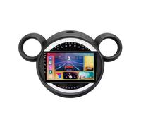 Radio estéreo para coche de doble DIN con Android 13 y Bluetooth para BMW Mini Cooper Countryman R56 R60 2011-2013, estéreo con pantalla táctil de 9 pulgadas y control de voz Carplay, Wifi, SWC, USB,