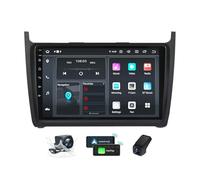 Radio estéreo para coche navegación GPS Android 14 para Volkswagen Polo Sedán(2008-2020)pantalla táctil QLED 2K de 9,5" 4G LTE | CarPlay Android Auto de doble DIN controles en el volante Radio estéreo