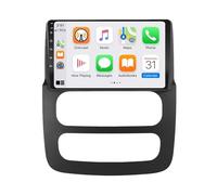 Radio Estéreo para Coche para Dodge RAM 1500 2500 3500 2002-2005 con Bluetooth, Mirror Link, Airplay, FM, Aux, Siri, Navegación, 4 Nuclear 2G+32G