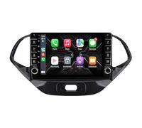 Radio Estéreo para Coche para Ford FIGO 2015-2018? con Bluetooth, Airplay, FM, Aux, Siri, Navegación, Micrófono y Cámara de Visión Trasera, 4 Nuclear 2G+32G