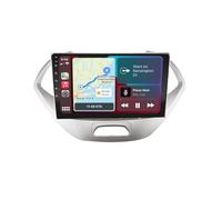 Radio Estéreo para Coche para Ford Figo Aspire Freestyle 2015-2021 con Bluetooth, Mirror Link, Airplay, FM, Aux, Siri, Navegación, 8 Nuclear 6G+128G
