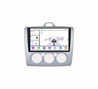 Radio Estéreo para Coche para Ford Focus EXI MT 2 3 MK2/MK3 2004-2011 Pantalla Táctil HD, Tipo C, Carga Rápida, Radio FM RDS, Micrófono y Cámara de Visión Trasera, 8 Nuclear 8G+256G
