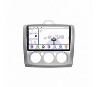 Radio Estéreo para Coche para Ford Focus Exi MT AT 2004-2011 con Bluetooth, Mirror Link, Airplay, FM, Aux, Siri, Navegación, Micrófono y Cámara de Visión, 8 Nuclear 6G+128G